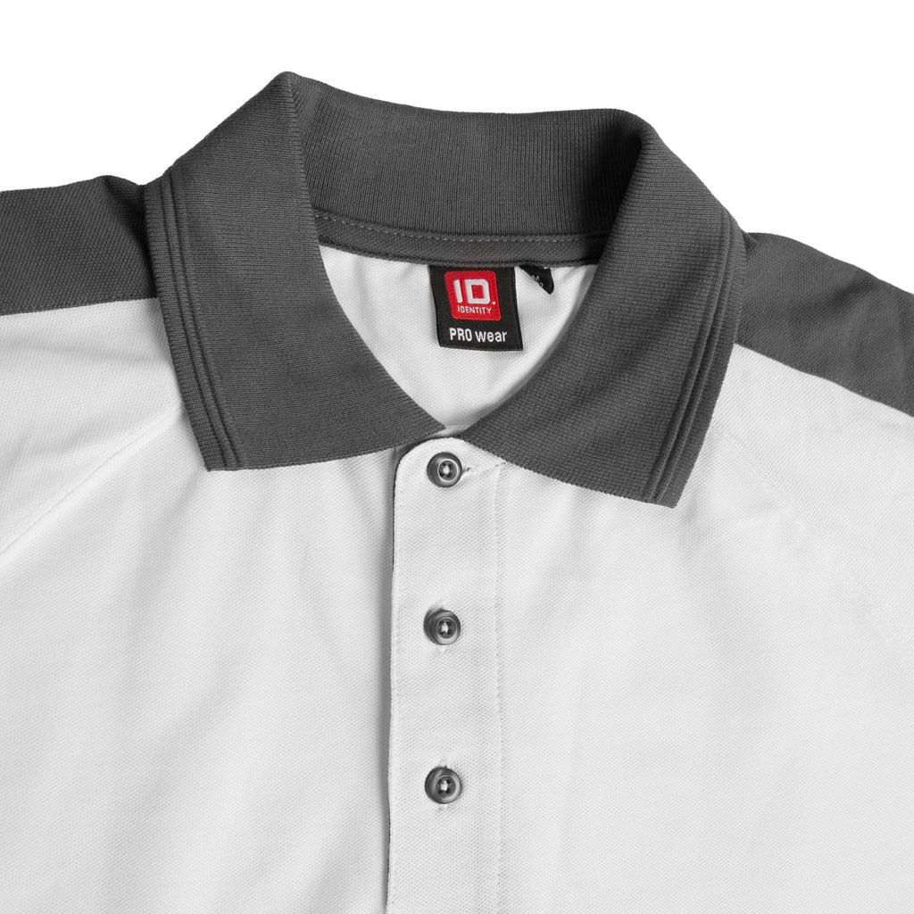 Poloshirt Kontrast Herren