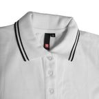 Poloshirt Contrast Stretch Damen