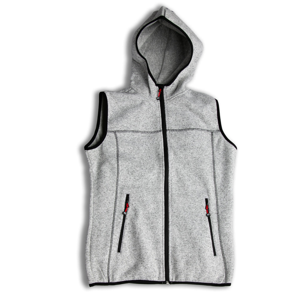 Strickfleece Weste Damen
